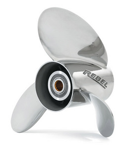 ELICA ACCIAIO INOX REBEL RH EVINRUDE JOHNSON DA 150HP A 300 HP ELICA ACCIAIO INOX REBEL RH EVINRUDE JOHNSON DA 150HP A 300 HP